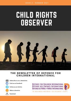 Child Rights Observer Summer 2021