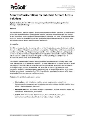 Whitepaper Security+considerations+for+industrial+remote+access+solutions