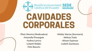 Cavidades Corporales Presentación
