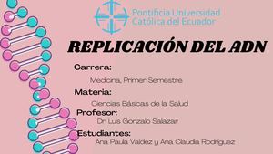 Replicación Del Adn