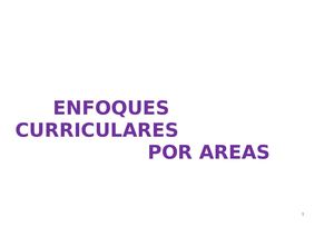Enfoques Curricular (1)