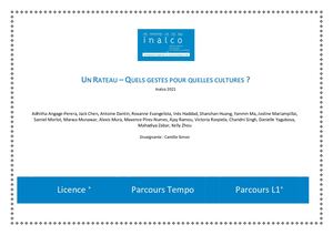 Film "Un râteau" - questionnaire