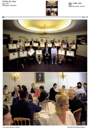 Richard Vins - Juillet Août 2021 - Terre De Vins Le Tour Des Cartes, Bel Canto