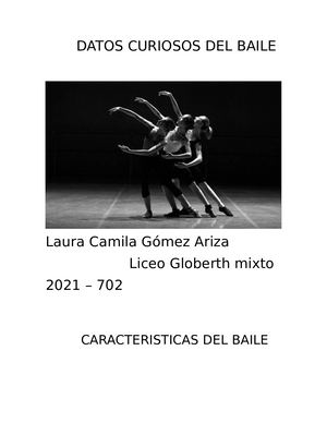 Datos Curiosos Del Baile