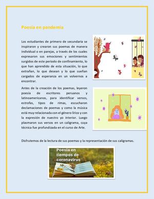Poemario 1ro Secundaria