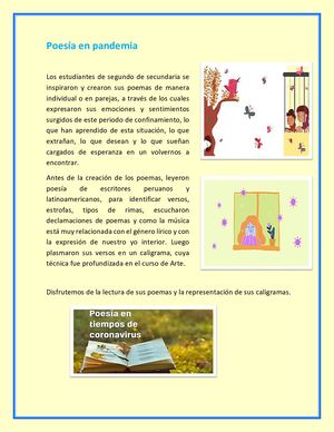 Poemario 2do Secundaria