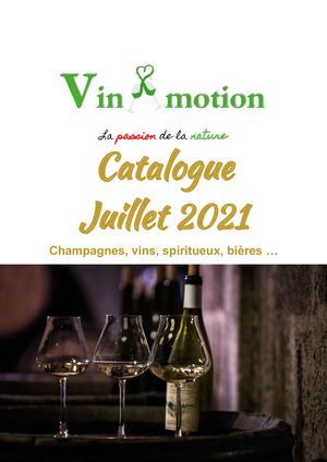 Catalogue Vinoemotion Juillet 2021