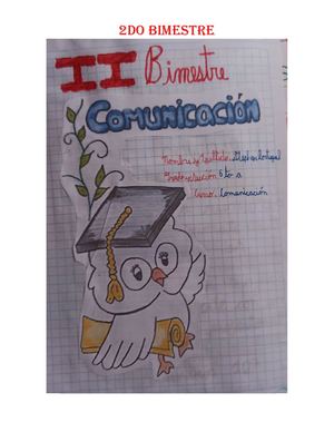 Revisión Del Cuaderno 2do Bimestre