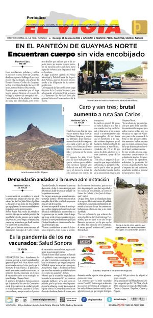 18 de julio del 2021