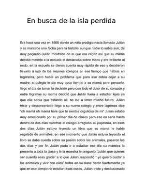 En Busca de la Isla Perdida