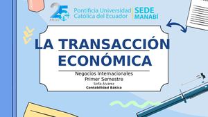 La Transacción Económica