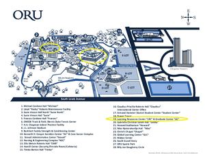 GC/LRC Parking Map