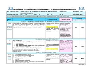Plan De Evaluación EPS AD2401