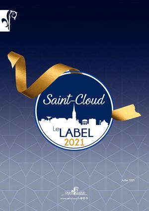Label Saint-Cloud - Edition Juillet 2021