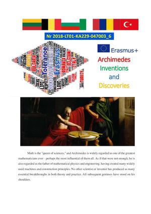 Archimedes inventions and discoveries
