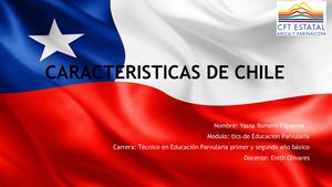Caracteristicas De Chile Yasna Romero