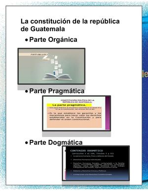 La Constitución De La República De Guatemala