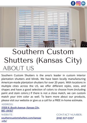 Southern Custom Shutters (Kansas City)