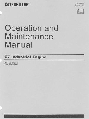 (Eng) Cat C7 Заводская инструкция скачать на www imparts55.ru