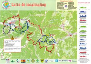 PLAN ET PARCOURS DE LA STATION DE TRAIL DE GÉRARDMER - VALLÉE DE MUNSTER