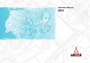 (Eng) Deutz 2011 Заводская инструкция скачать на www imparts55.ru