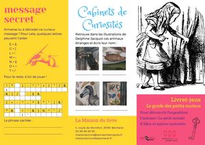 Petits jeux autour de l'expo "Curieuse !"