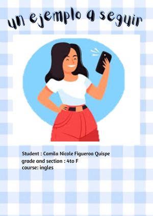 fanzine de inglés, nicole figueroa 4to f