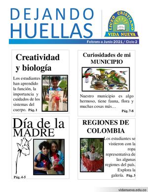 DEJANDO HUELLAS CICLO 2