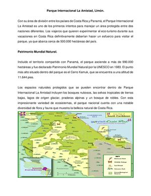 Parques Y Reservas De Costa Rica
