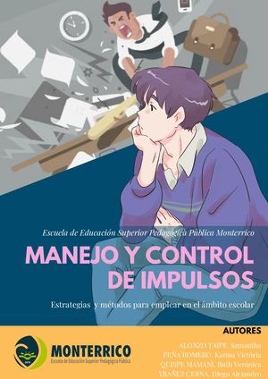 MANEJO Y CONTROL DE IMPULSOS _ Cartilla Informativa