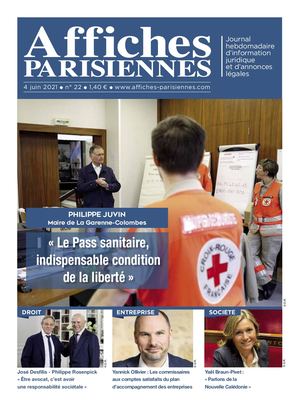 Affiches parisiennes Journal N22 04/06/2021