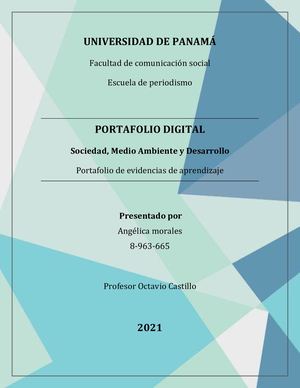 Portafolio De Evidencias de Aprendizaje (Angelica)