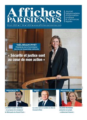 Affiches parisiennes Journal N24 18/06/2021