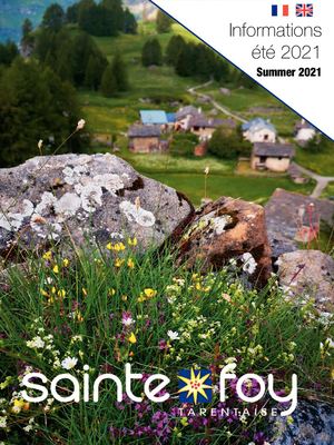 Guide Info - Sainte Foy Tarentaise - Eté 2021