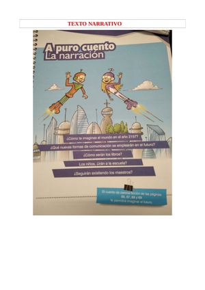 Secuencia Texto Narrativo