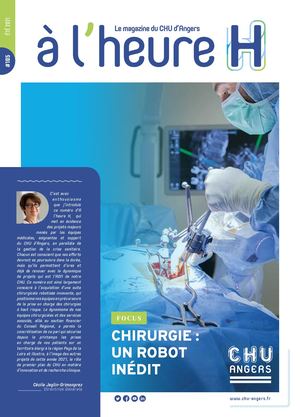 A l'heure H, le magazine d'informations du CHU d'Angers