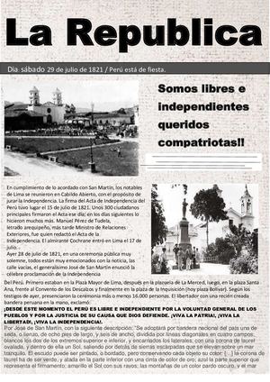 Independencia Del Perú