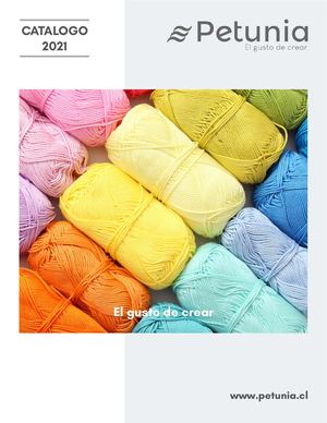 Catalogo Lanas Petunia 2021
