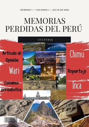 Memorias perdidas del Perú