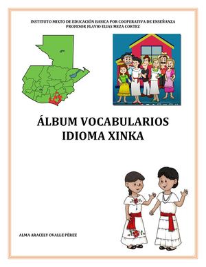 Album Vocabularios Idioma  Xinka