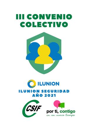 Ilunion III Convenio Colectivo