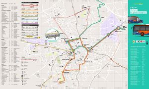 Plan du réseau de transport du Pays de Lunel- août 2021 Bd