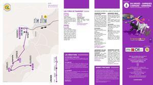 Fiche horaire de la ligne 6 des transports du Pays de Lunel - août 2021