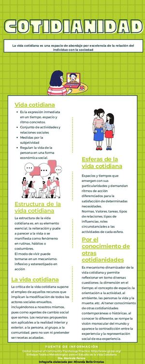 Cotidianidad Miranda Bello Ornelasc