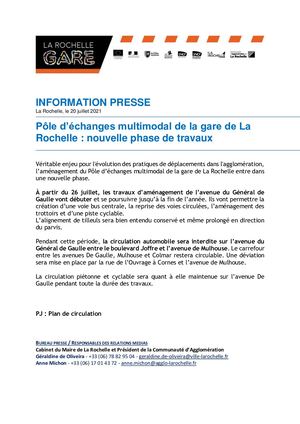 Pôle D'échanges Multimodal De La Gare Nouvelle Phase De Travaux