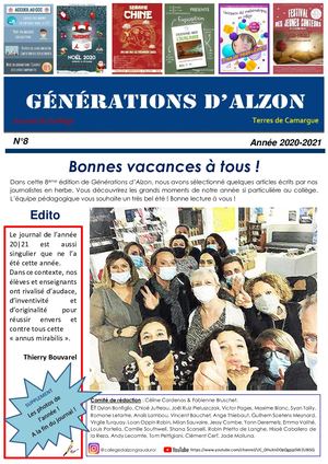 Générations D'alzon - Numéro 8
