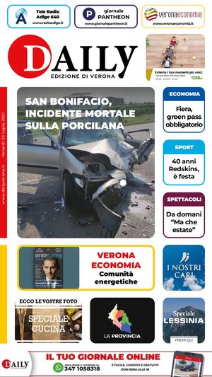 Daily Verona 23 Luglio 2021