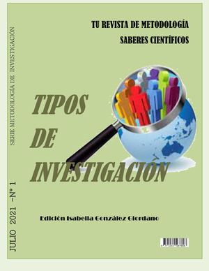 Revista Digital Tipos De Investigación Isabella González 1er Semestre Diseño Gráfico