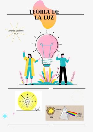 Teoria De La Luz