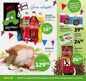 Á tilboðsblað vika 30 2021